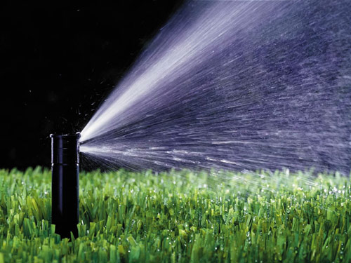Sprinklers – Toxic to Signs!