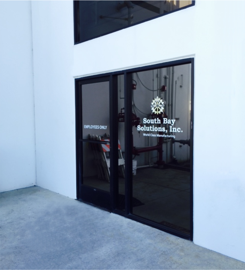 Want Simple Vinyl Signs on your Glass Storefront?