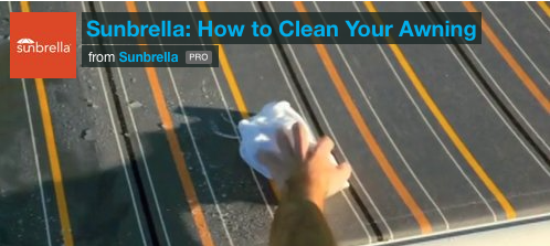 How to Clean an Awning or Umbrella