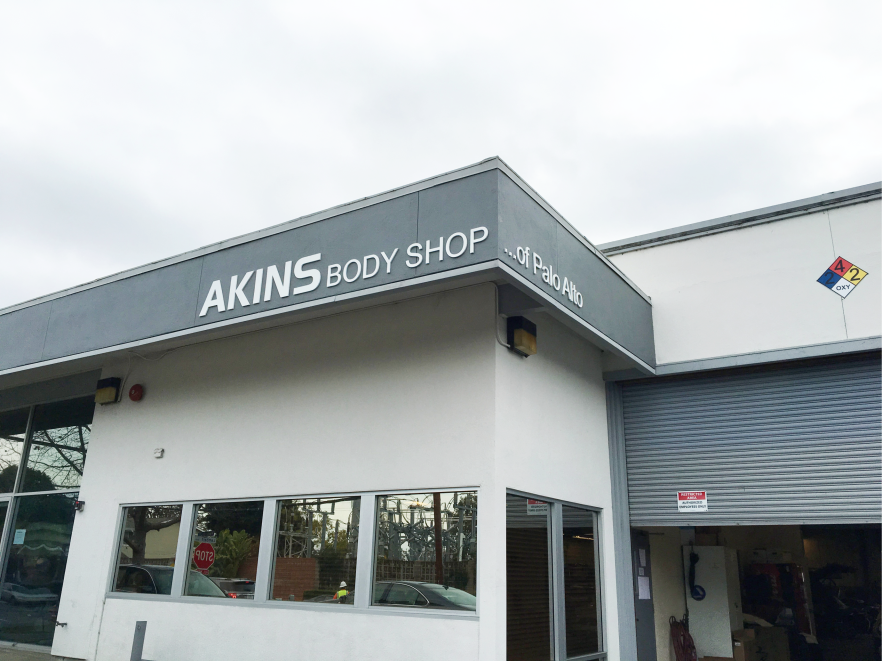 Akins Body Shop – Palo Alto, CA