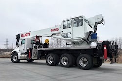 72' High - Installation Exterior Crane Truck